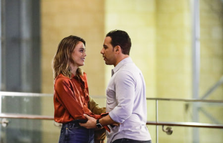 Nathalie Kelley and Victor Rasuk in The Baker and the Beauty