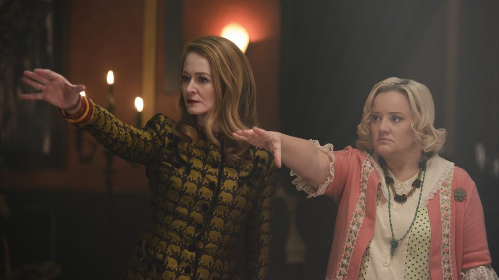 Chilling Adventures of Sabrina - Miranda Otto as Zelda and Lucy Davis as Hilda