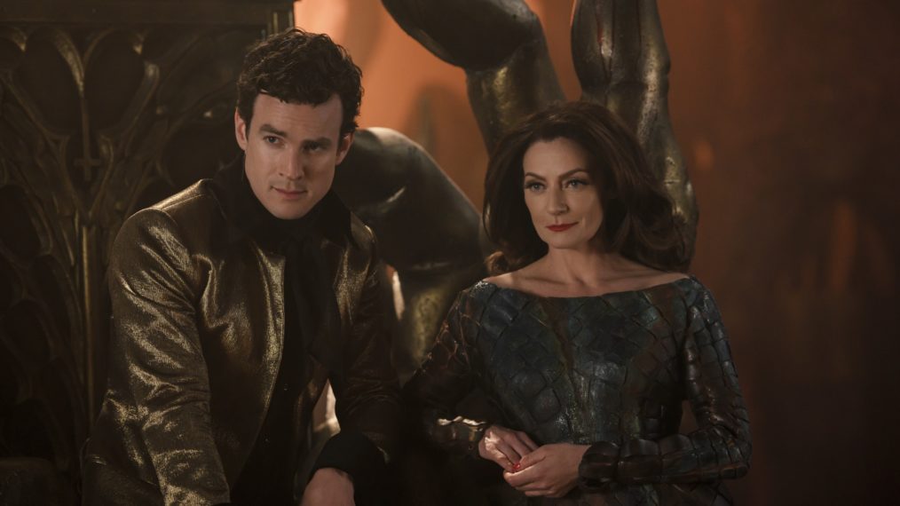 Chilling Adventures of Sabrina Part 4 - Luke Cook as Lucifer and Michelle Gomez as Madam Satan