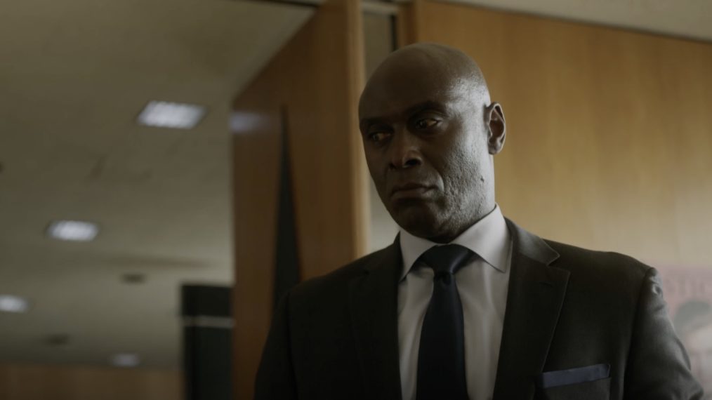 Lance Reddick as Christian DeVille in Corporate on Comedy Central