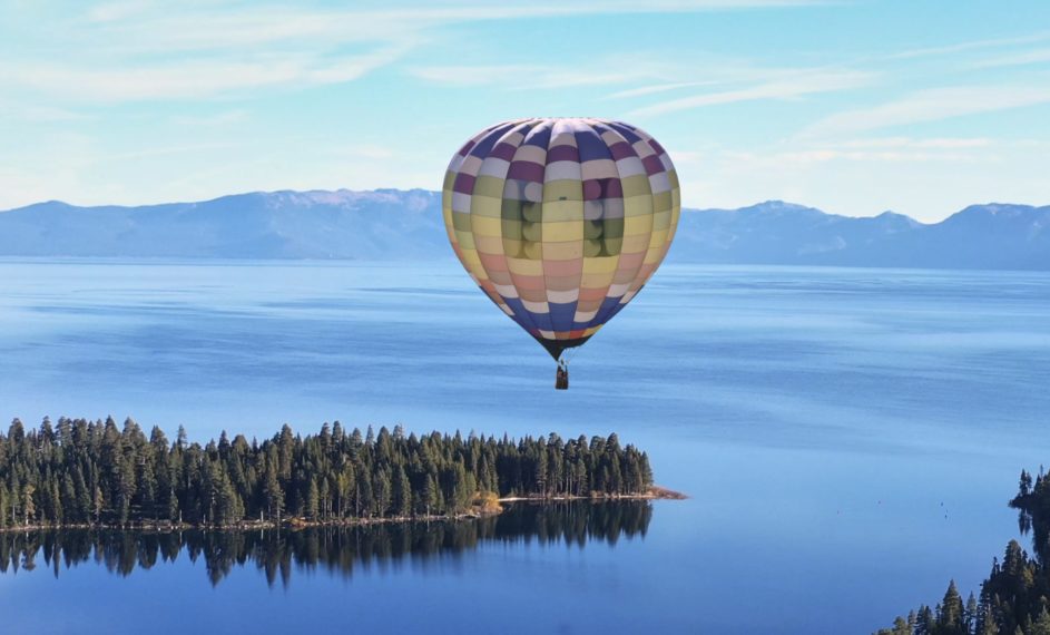 HALLMARK CHANNEL ROMANCE IN THE AIR HOT AIR BALLOON