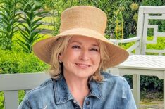 Martha Stewart relaxing during HGTV's Martha Knows Best