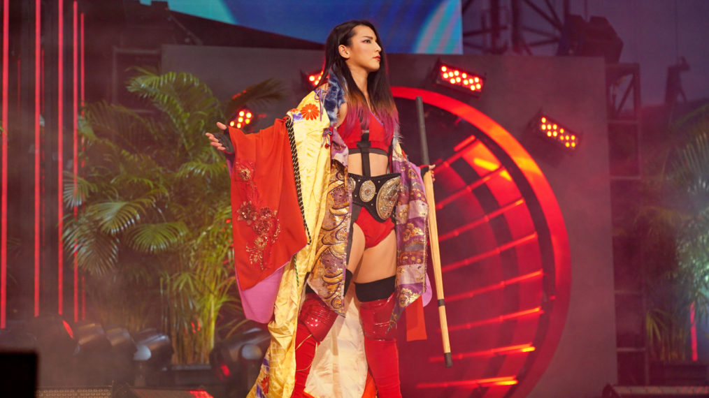 Hikaru Shida at AEW Dynamite