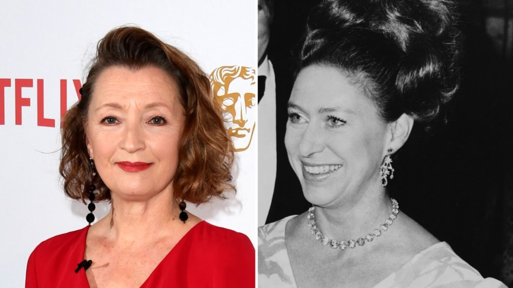 Lesley Manville princess Margaret the Crown