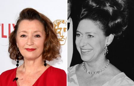 Lesley Manville princess Margaret the Crown