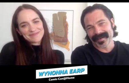 Melanie Scrofano Tim Rozon Wynonna Earp