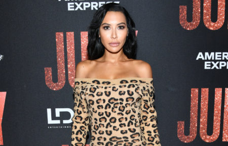 Naya Rivera of Glee attends the LA premiere of 'Judy'