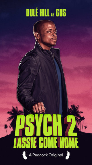 Psych 2 Character Illustration Dule Hill Gus