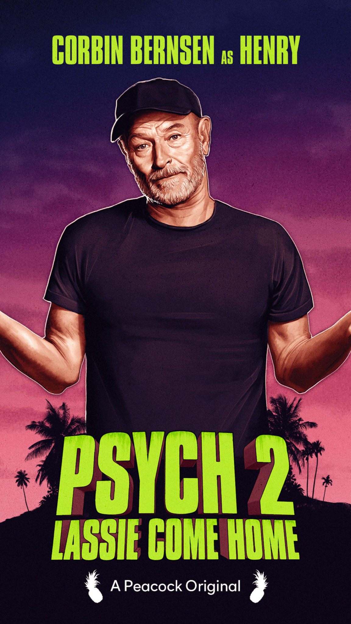 Psych 2 Character Illustration Corbin Bernsen Henry