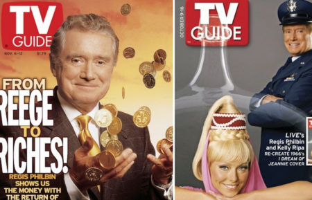 Regis Philbin TV Guide Magazine Covers