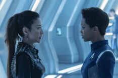 Star Trek Discovery - Michelle Yeoh as Georgiou and Sonequa Martin-Green as Burnham