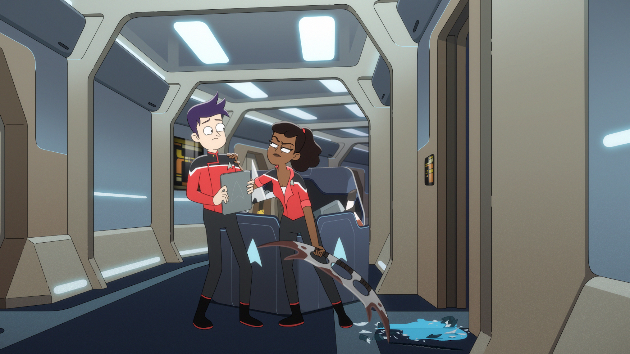 'Star Trek Lower Decks' Prepares for Second Contact in Opening Scene