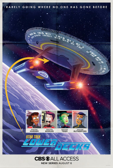 Star Trek Lower Decks Poster CBS All Access