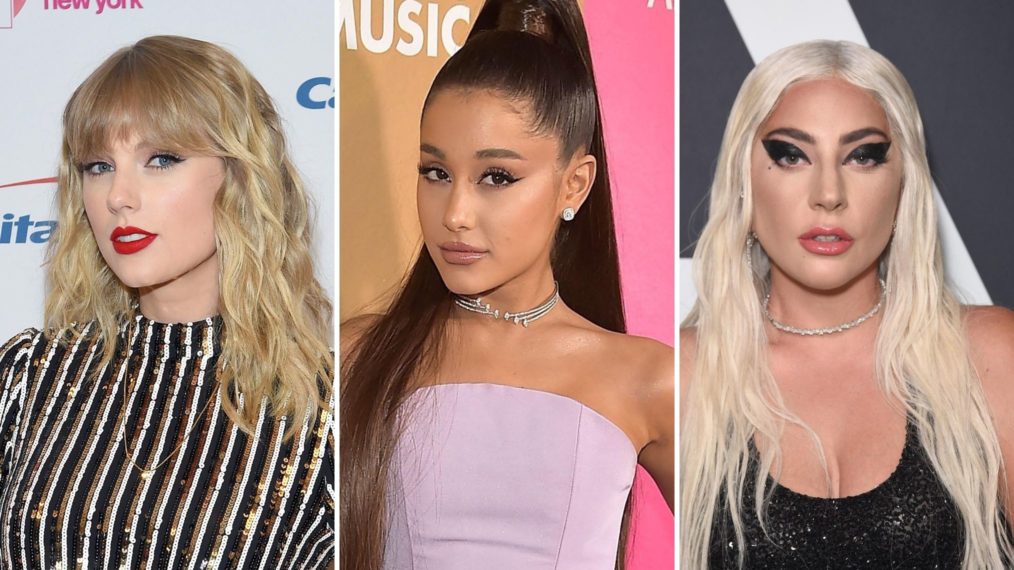 Taylor Swift; Ariana Grande; Lady Gaga