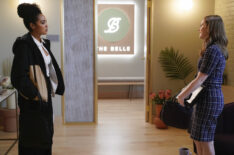 Aisha Dee as Kat, Alex Paxton-Beesley as Eva in The Bold Type - Season 4