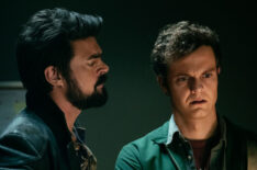 Karl Urban and Jack Quaid in The Boys