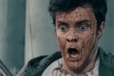 Jack Quaid covered in blood in The Boys - Season 2