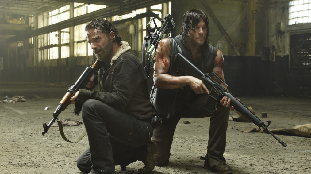 The Walking Dead - Andrew Lincoln and Norman Reedus