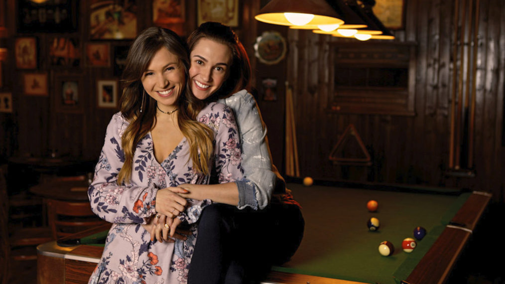 Wynonna Earp - Dominique Provost-Chalkley as Waverly Earp and Katherine Barrell as Nicole Haught