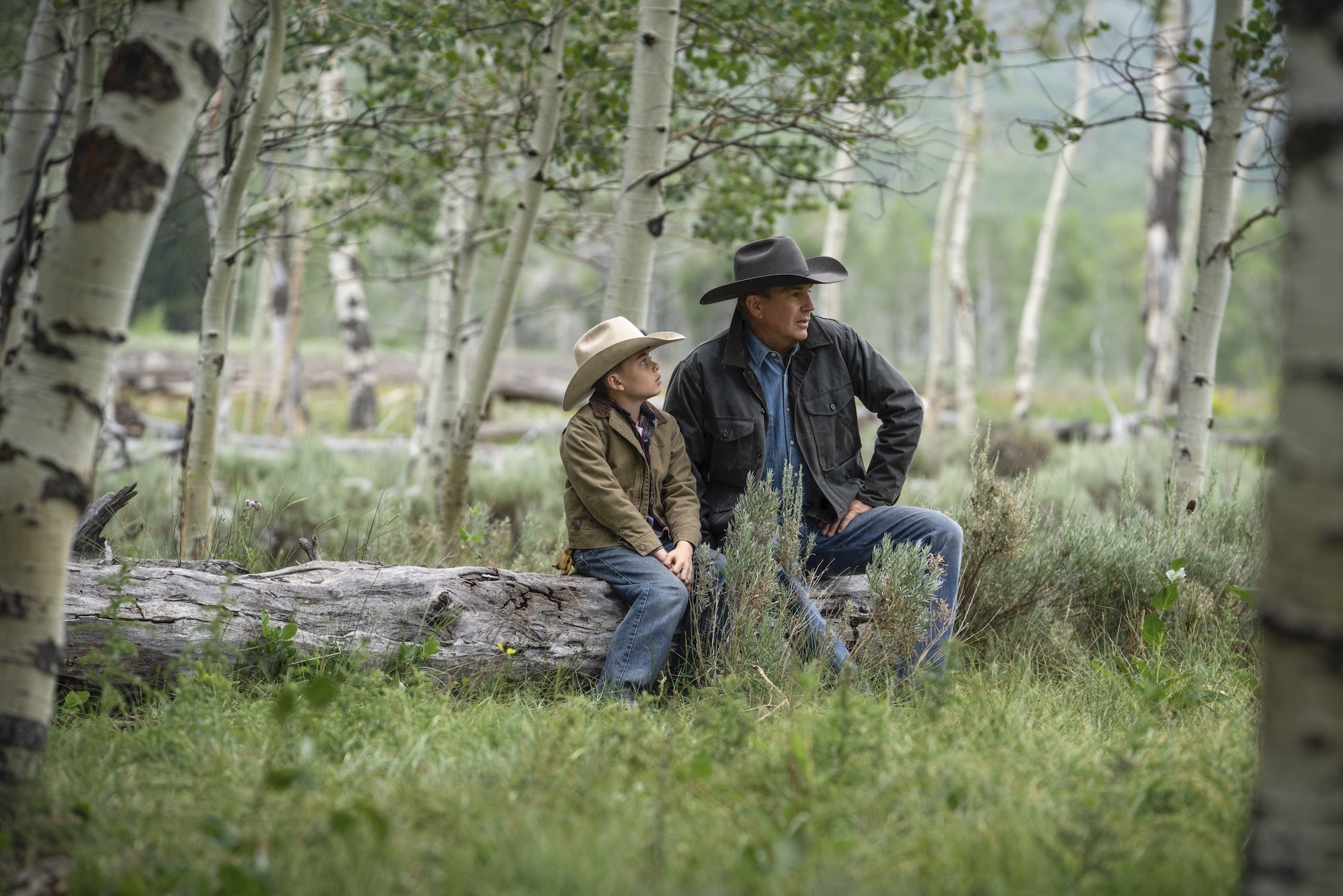 Brecken Merrill Kevin Costner Yellowstone Season 3 Episode 3 Tate John Dutton