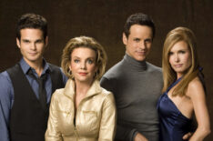 The Young and the Restless - Greg Rikaart, Judith Chapman, Christian LeBlanc, and Tracey Bregman star as Kevin Fisher, Gloria Abbott, Michael Baldwin, and Lauren Fenmore