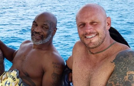 Mike Tyson and Paul De Gelder