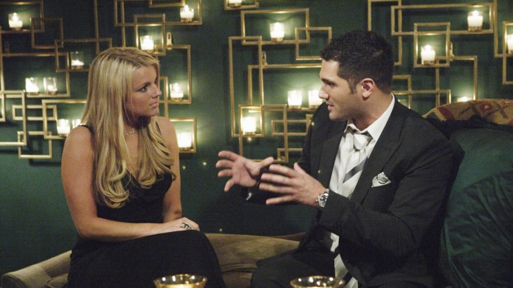 Ali Fedotowsky and Justin Rego on Bachelorette