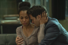 Kerry Washington and Steven Pasquale in American Son