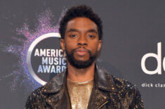 Chadwick Boseman at the 2019 American Music Awards