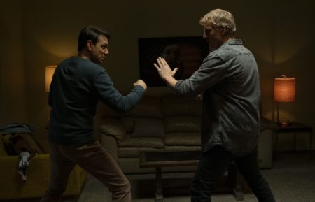 Cobra Kai Season 2 - Ralph Macchio and William Zabka