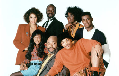 Karyn Parsons, Joseph Marcell, Janet Hubert, Alfonso Ribeiro, Tatyana Ali, James Avery, Will Smith on 'Fresh Prince of Bel-Air'