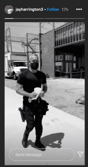 Jay Harrington SWAT Season 4 Production