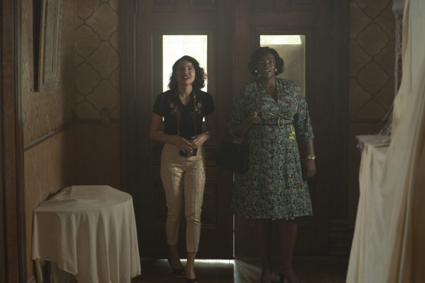 Jurnee Smollett and Wunmi Mosaku in Lovecraft Country Episode 3