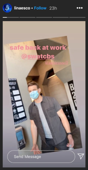 Alex Russell SWAT Season 4 Production