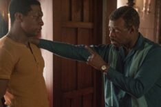 Jonathan Majors and Courtney B. Vance in Lovecraft Country