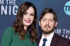 Jamie Anne Allman and Marshall Allman at the premiere of the TNT miniseries 'I Am the Night'