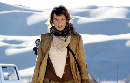 Milla Jovovich in Residen Evil, 2007