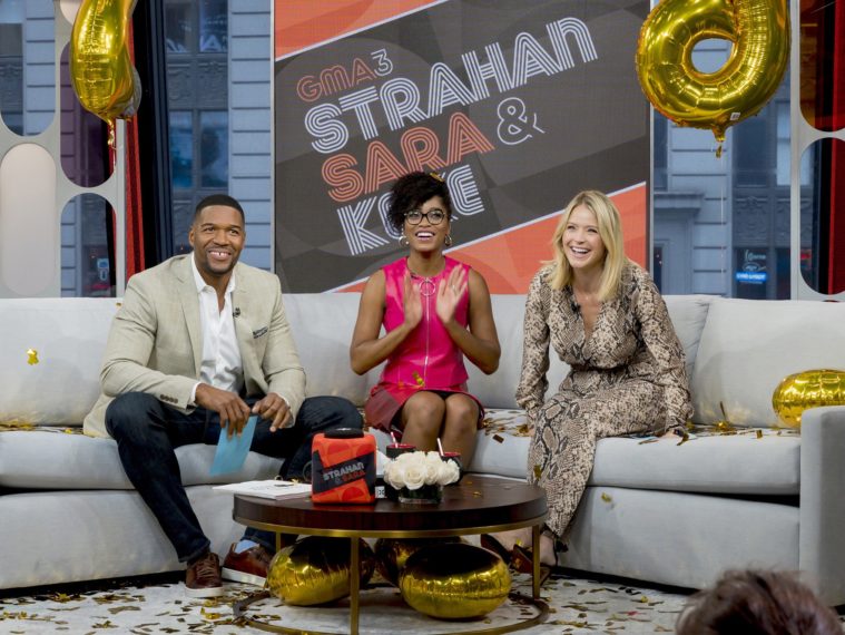 Michael Strahan Sara Haines Keke Palmer