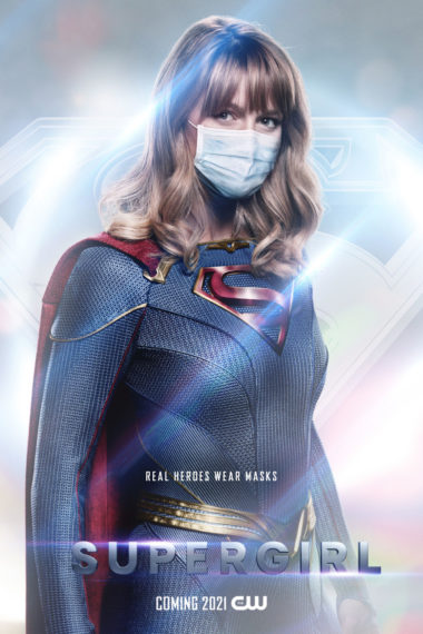 Supergirl Melissa Benoist Mask