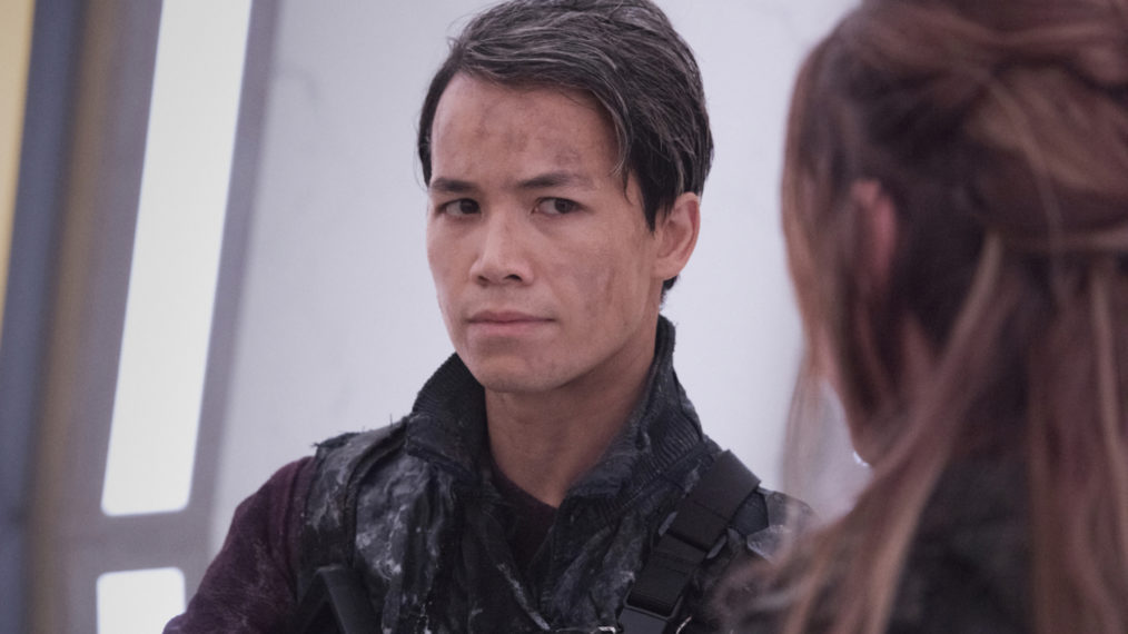 the 100 season 7 episode 10 a little sacrifice jordan green shannon kook