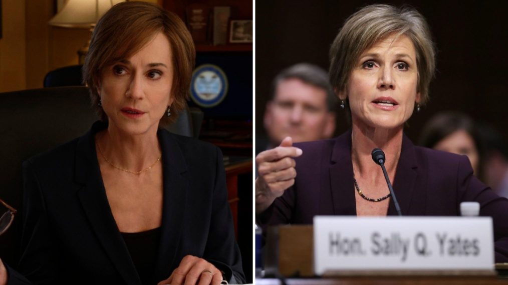 the comey rule holly hunter sally yates