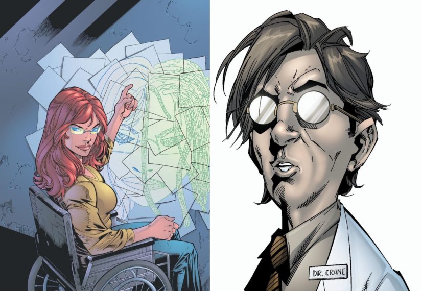 Barbara Gordon and Jonathan Crane Titans