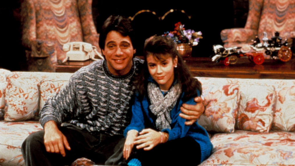 Tony Danza and Alyssa Milano in Who's the Boss Revival