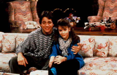 Tony Danza and Alyssa Milano in Who's the Boss Revival