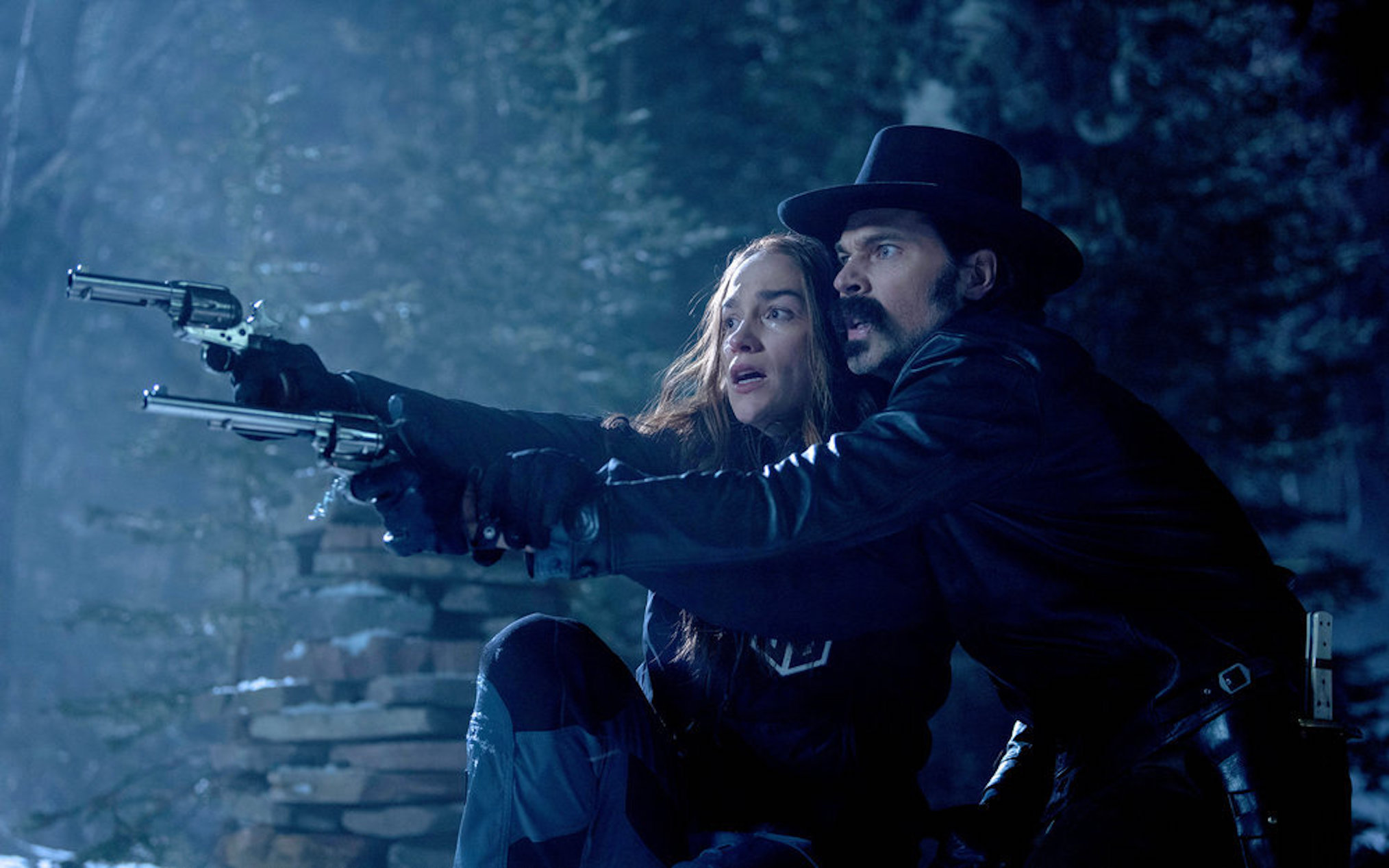 Melanie Scrofano Tim Rozon Wynonna Earp Season 4 Episode 4 Doc