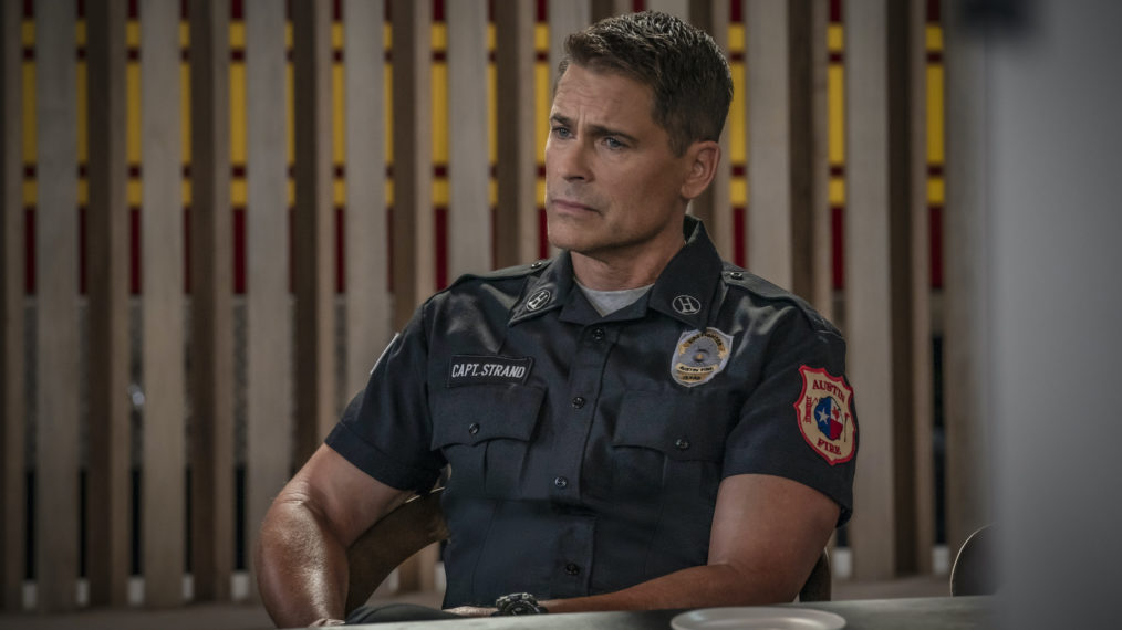 Rob Lowe as Owen Strand in 9-1-1: Lone Star