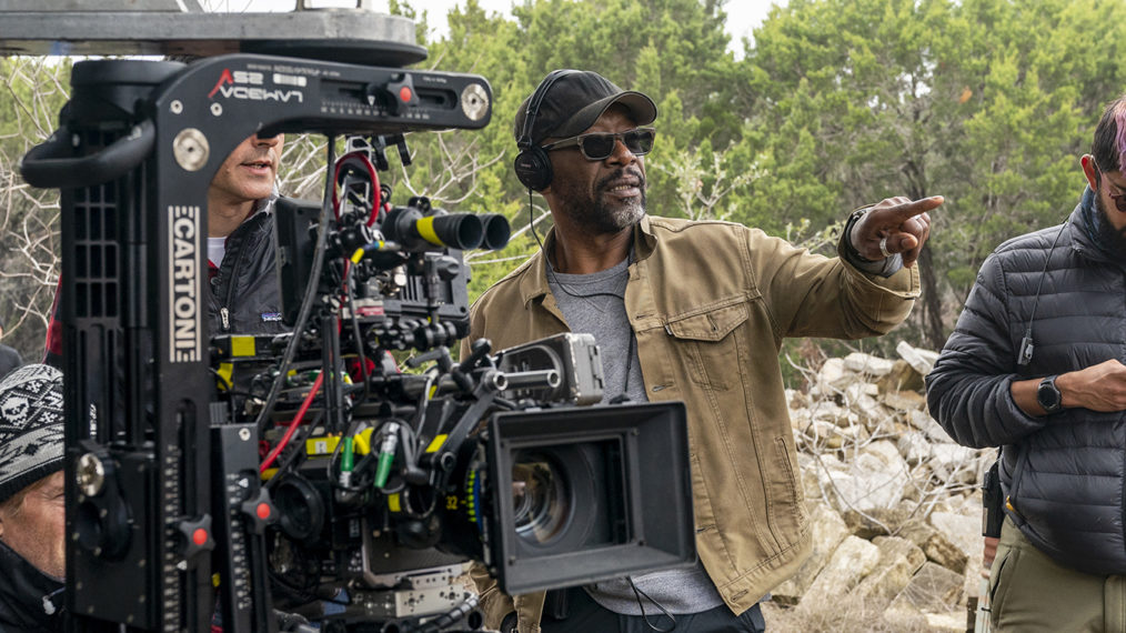 Behind the scenes with Lennie James as Morgan Jones - Fear the Walking Dead - Season 6