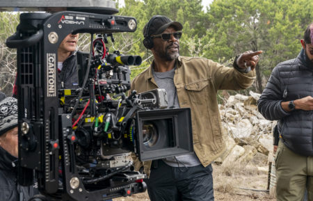 Behind the scenes with Lennie James as Morgan Jones - Fear the Walking Dead - Season 6