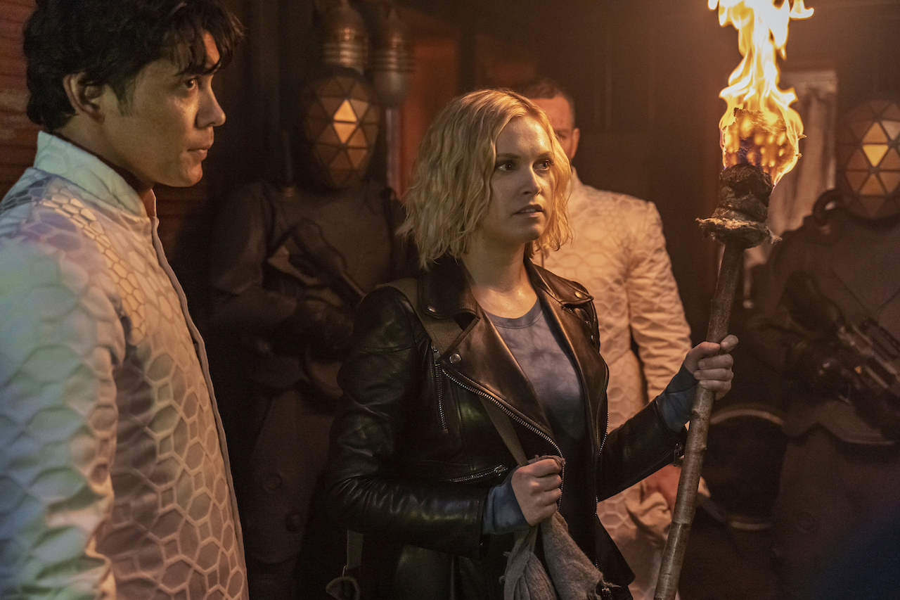 The 100 Eliza Taylor Bob Morley Blood Giant