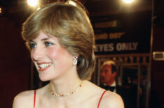 Lady Diana Spencer attends the premiere of Bond film 'For Your Eyes Only'